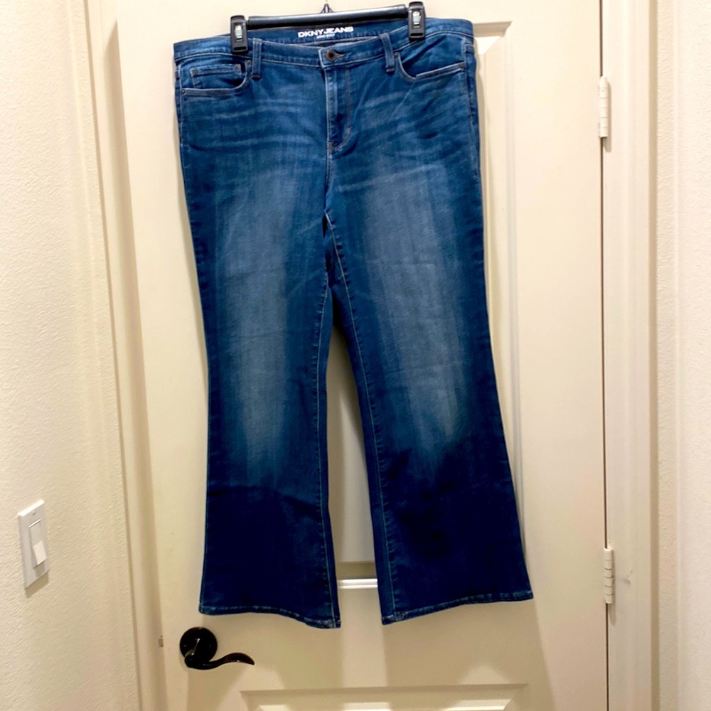 DKNY soho boot cut jeans